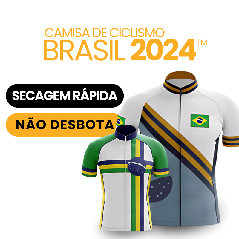 Camisa de Ciclismo Brasil 2024™