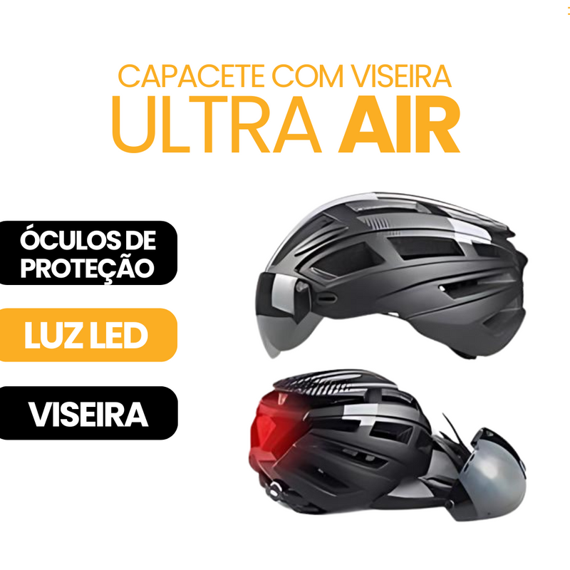 Capacete UltraAir com Viseira