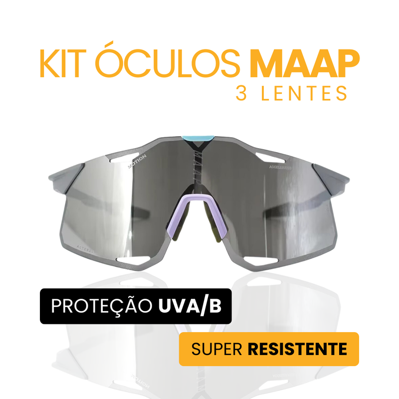 Kit Óculos Maap 3 Lentes