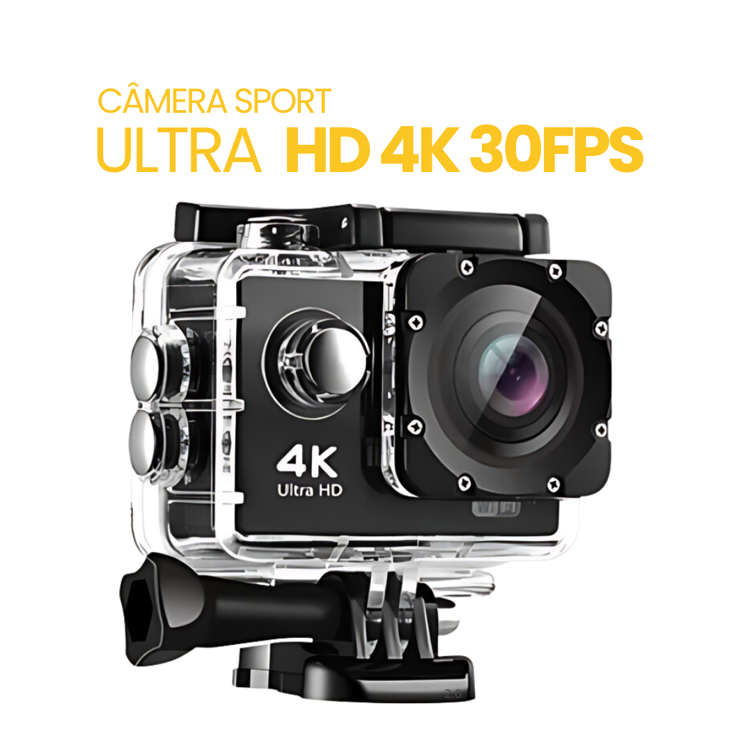Câmera Sport Ultra HD 4K/30fps WiFi 2.0 | ESQUENTA BLACK