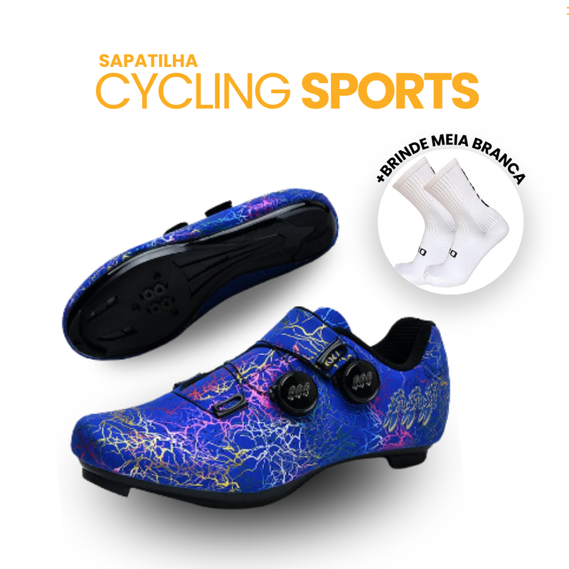 Sapatilha Cycling Sports | BRINDE MEIA GIRO