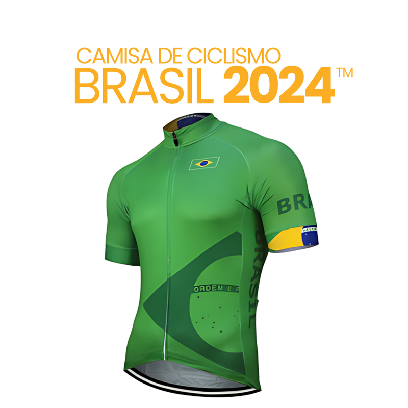 Camisa de Ciclismo Brasil 2024™