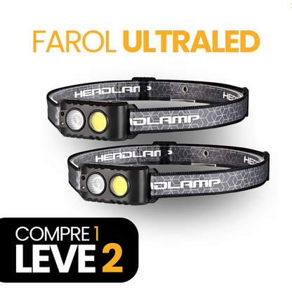 Farol UltraLed | COMPRE 1 LEVE 2 + BRINDE EXCLUSIVO