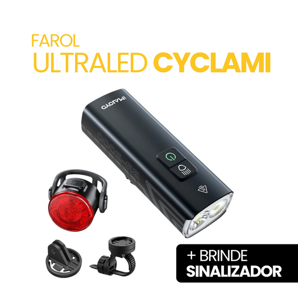 Farol Ultraled Cyclami + Brinde Sinalizador