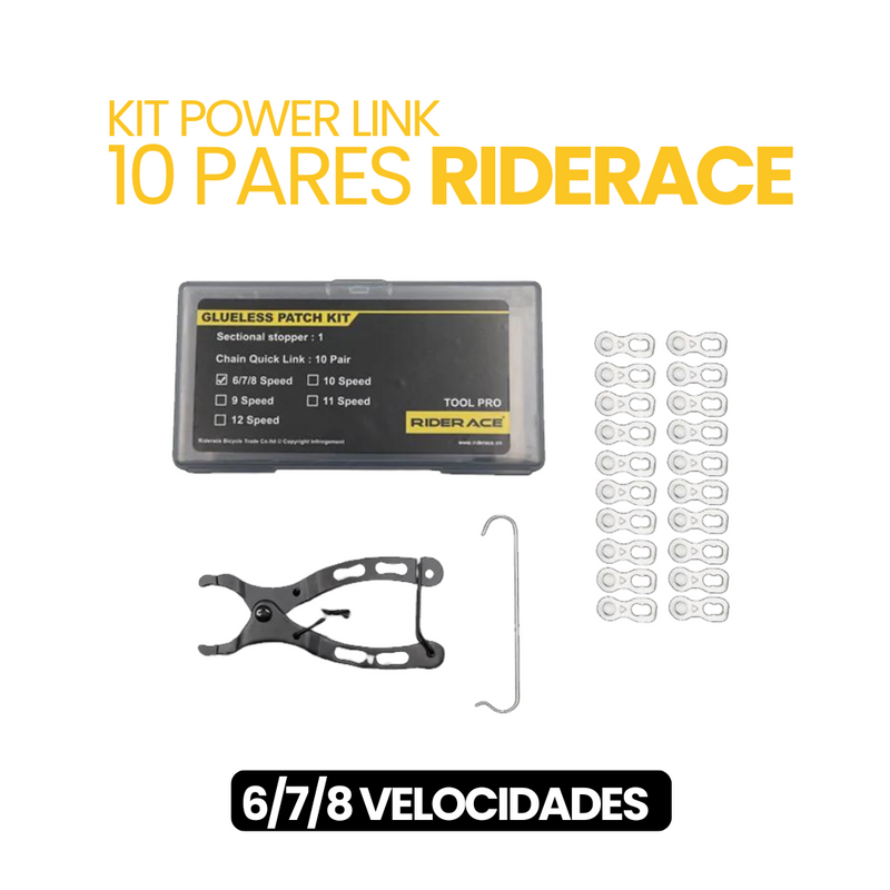 Kit Power Link 10 Pares Riderace