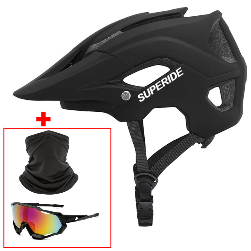 Capacete SupeRide MTB | BRINDE BALACLAVA E OCULOS