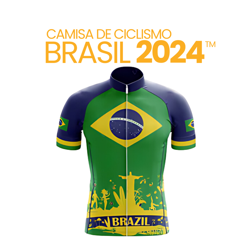 Camisa de Ciclismo Brasil 2024™