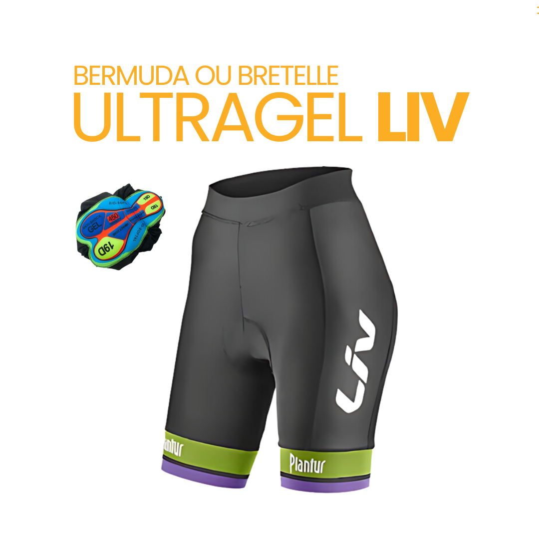 Bermuda ou Bretelle Feminino Ultragel LIV