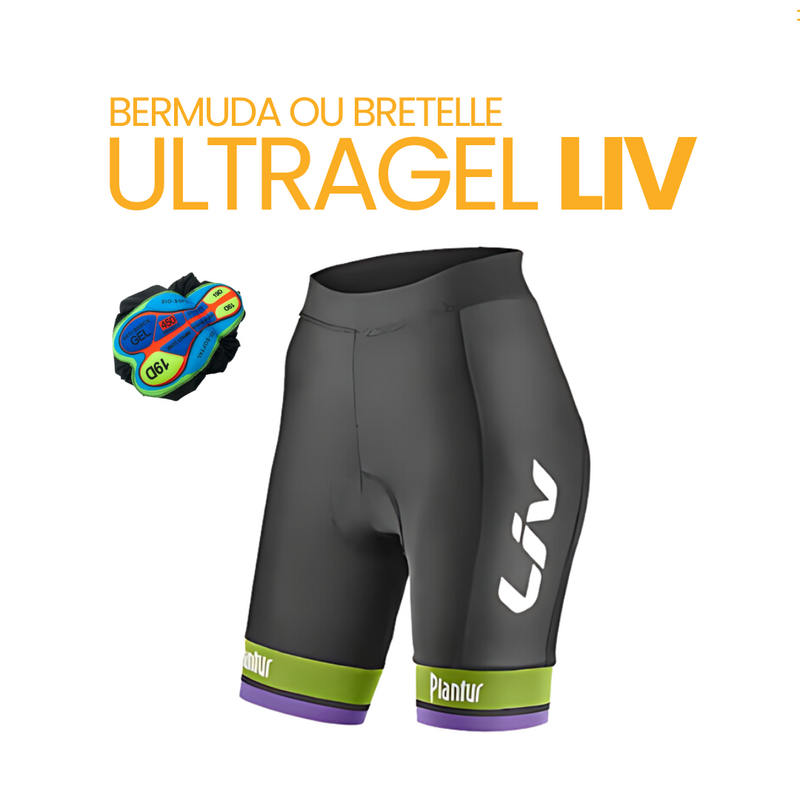 Bermuda ou Bretelle Feminino Ultragel LIV