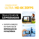 Câmera Sport Ultra HD 4K/30fps WiFi 2.0 -
