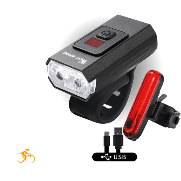 Farol Led 350 Lumens West Biking