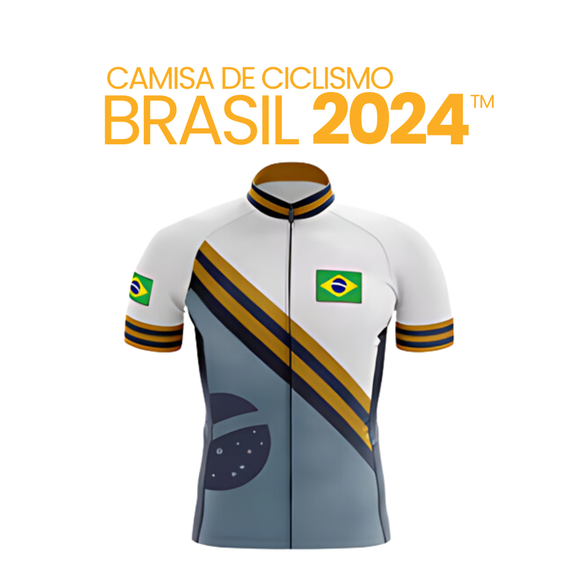 Camisa de Ciclismo Brasil 2024™