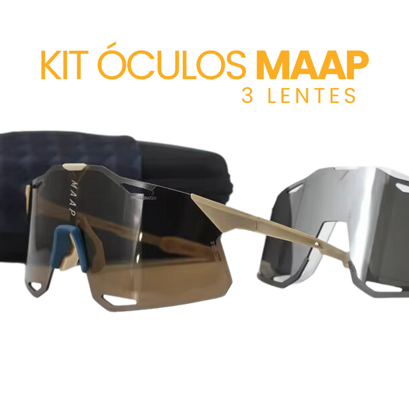 Kit Óculos Maap 3 Lentes