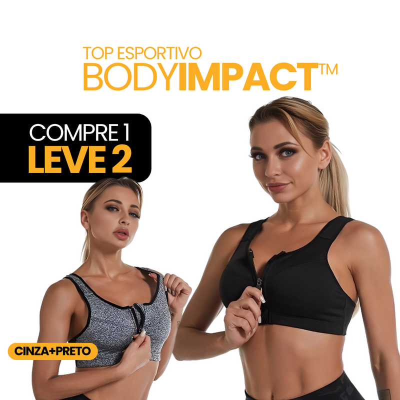 Top Esportivo BodyImpact™ | COMPRE 1 LEVE 2