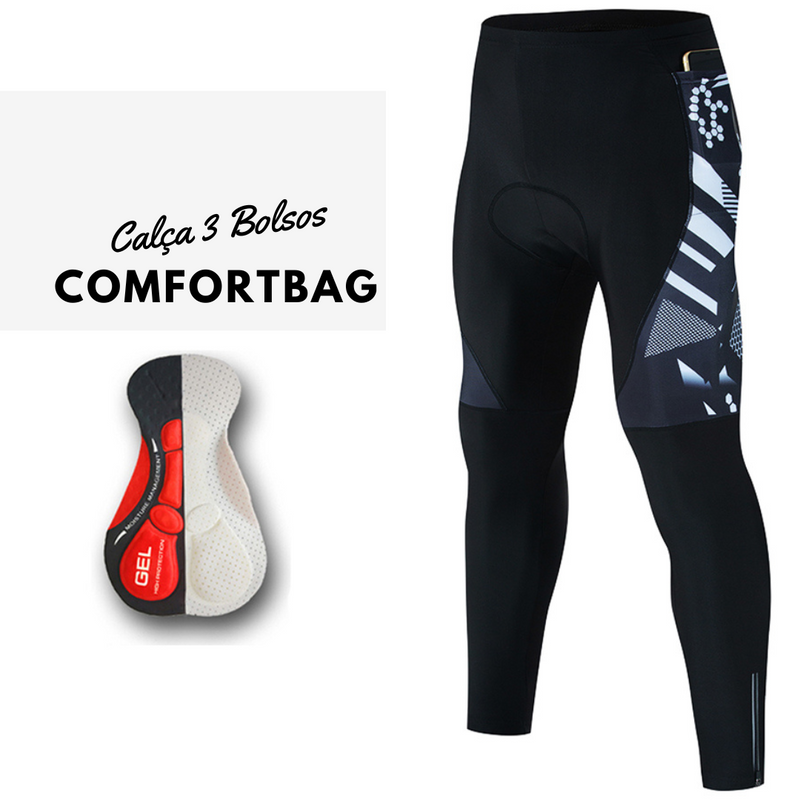 Calça Unissex 3 Bolsos ComfortBag™