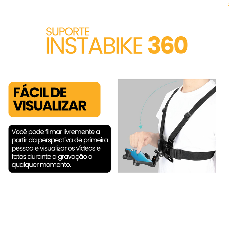 Suporte InstaBike 360 | BRINDE SURPRESA