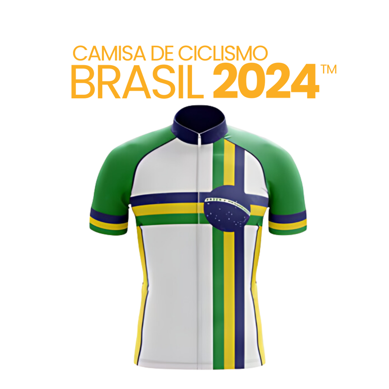 Camisa de Ciclismo Brasil 2024™