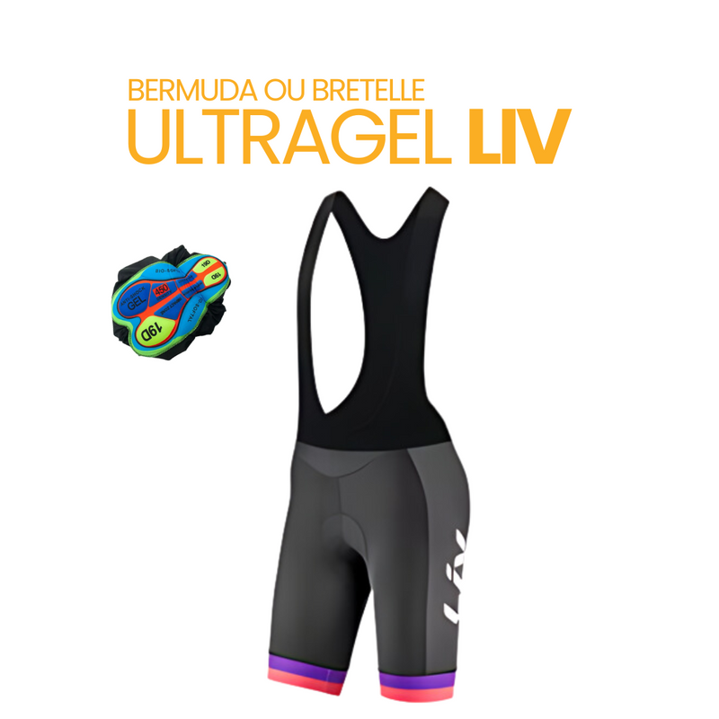 Bermuda ou Bretelle Feminino Ultragel LIV