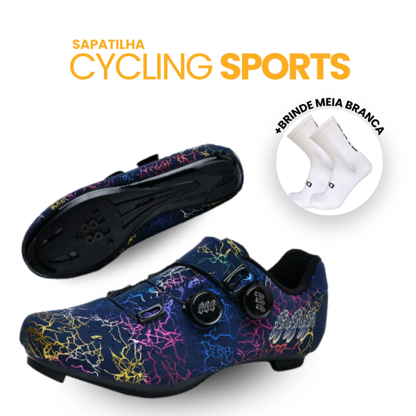 Sapatilha Cycling Sports | BRINDE MEIA GIRO