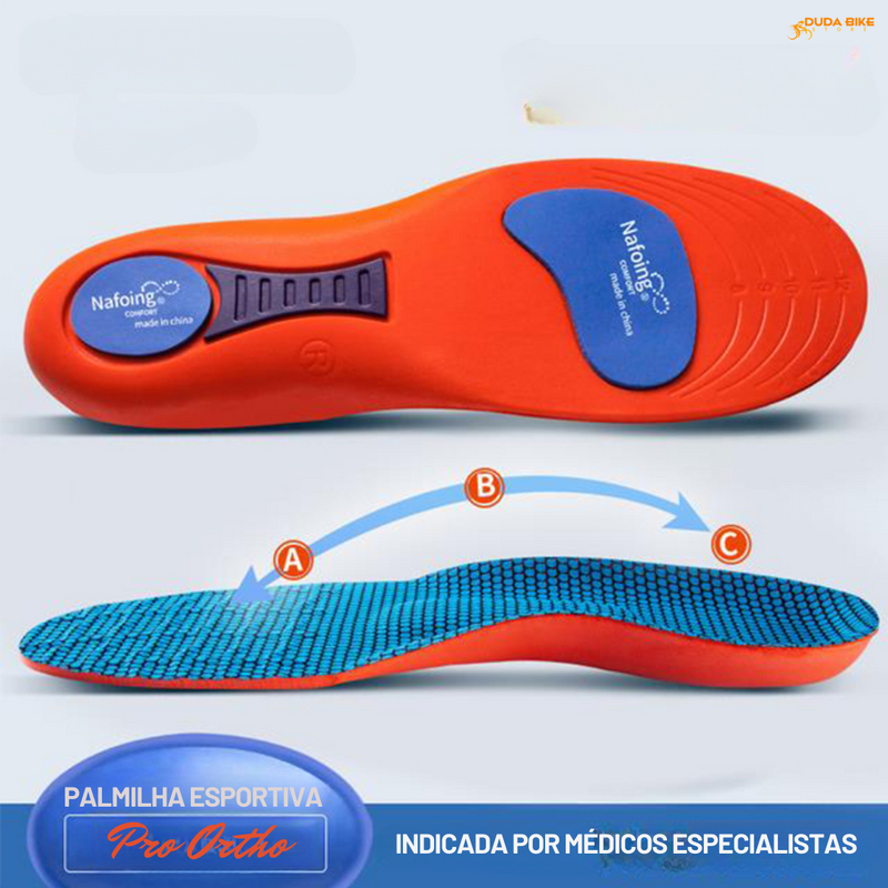 Palmilha Esportiva ProOrtho | COMPRE 1 LEVE 2