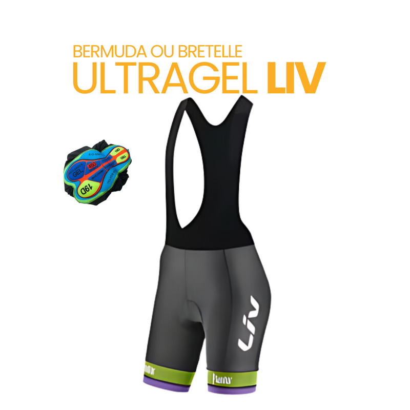 Bermuda ou Bretelle Feminino Ultragel LIV