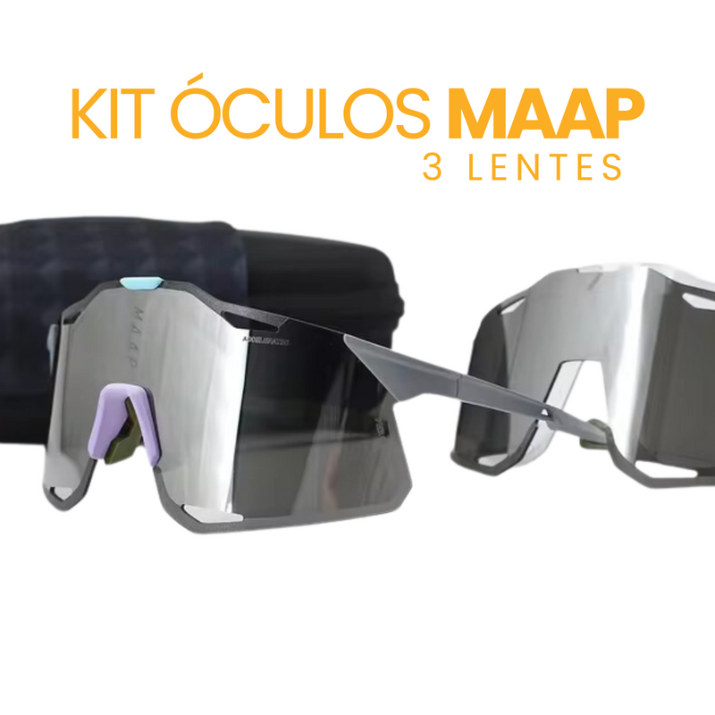 Kit Óculos Maap 3 Lentes