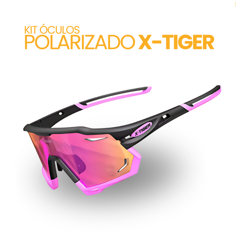 Kit Óculos Polarizado X-Tiger