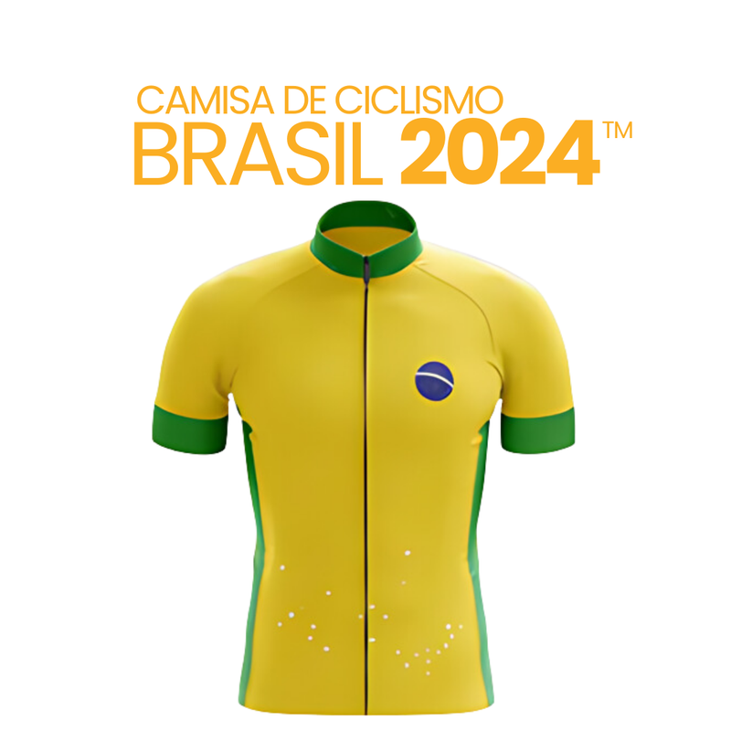 Camisa de Ciclismo Brasil 2024™