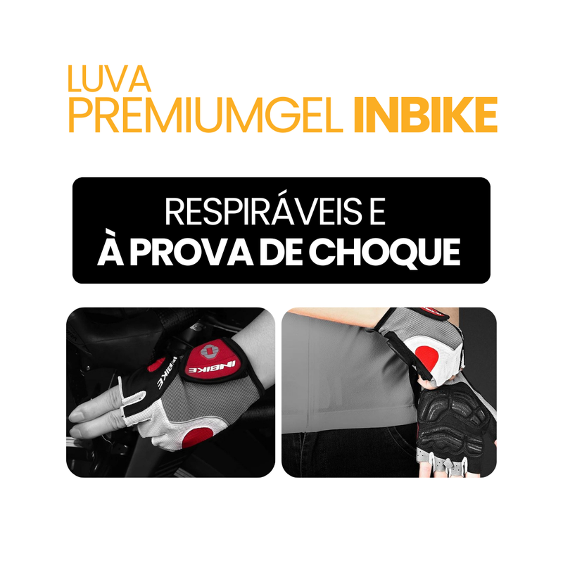 Luva PremiumGel InBike