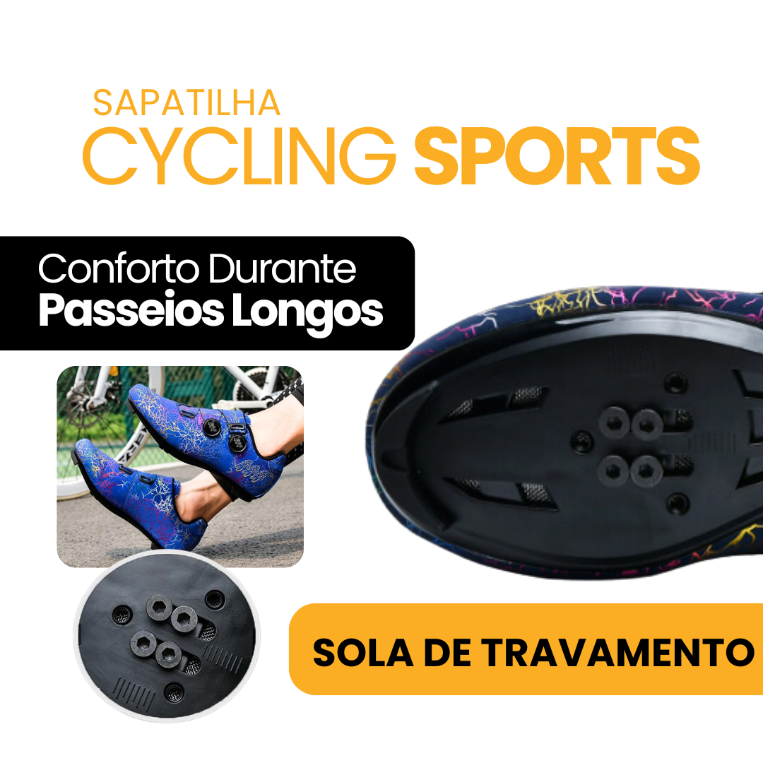 Você pedala mais forte do que anda.