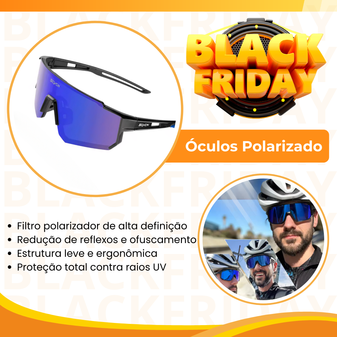 Combo Speed | Óculos Fotocromático + Óculos Polarizado + Luva Ultragel