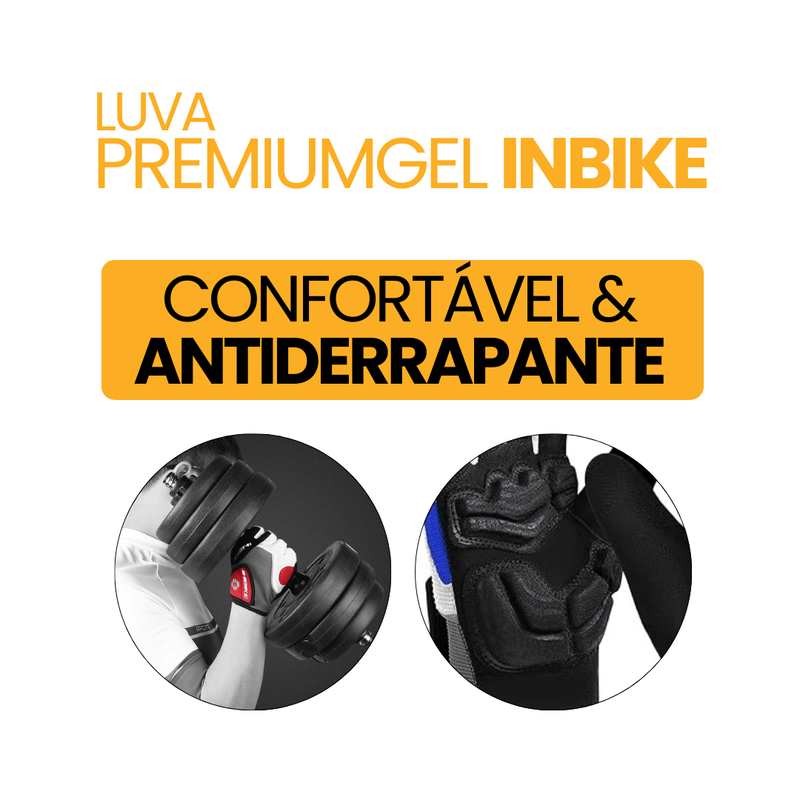 Luva PremiumGel InBike