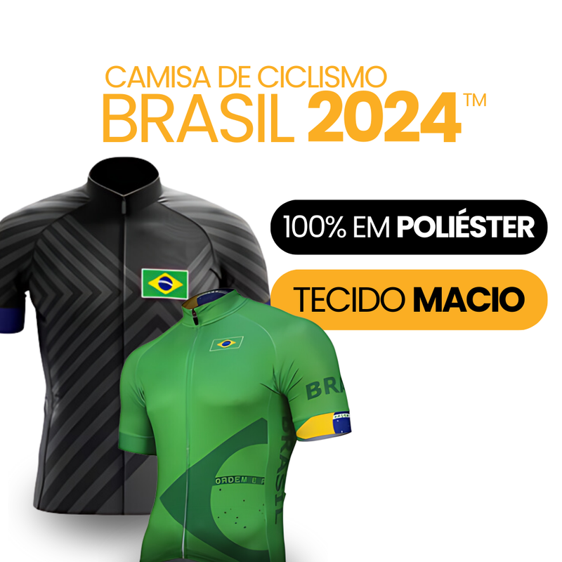 Camisa de Ciclismo Brasil 2024™