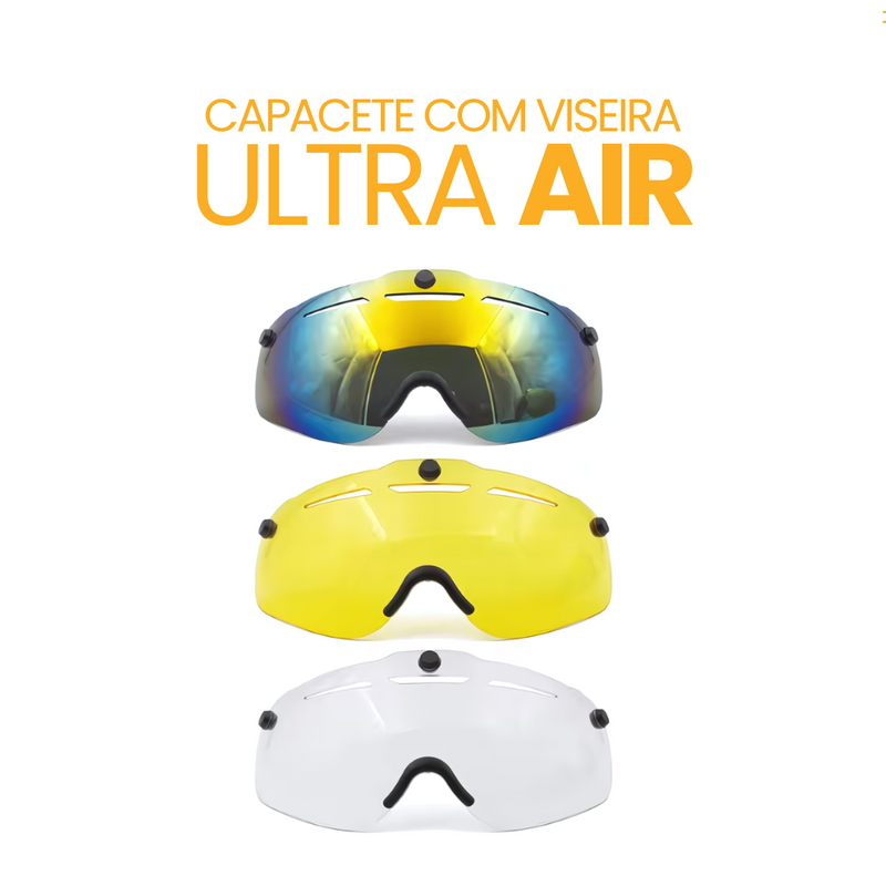 Capacete UltraAir com Viseira