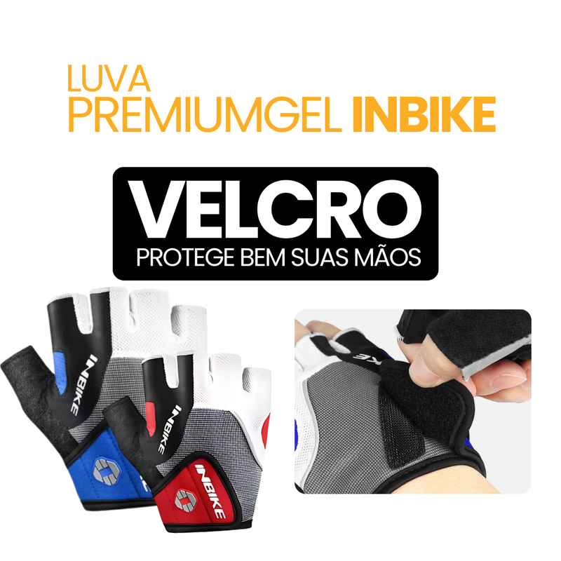 Luva PremiumGel InBike