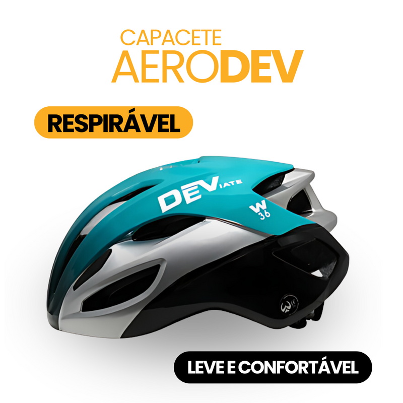 Capacete AeroDev + BRINDE ÓCULOS POLARIZADO