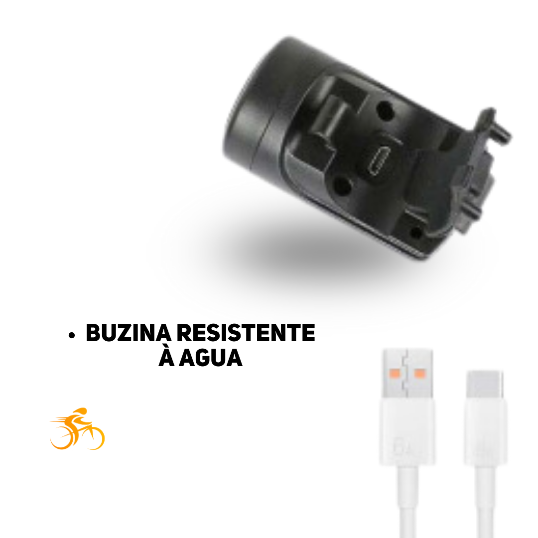 Buzina Eletrônica UltraBike | + BRINDE EXCLUSIVO