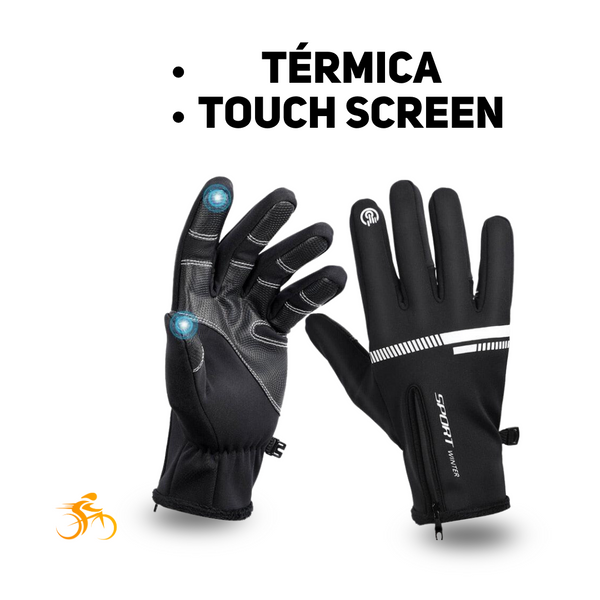 Luva Térmica Touch Screen West Biking