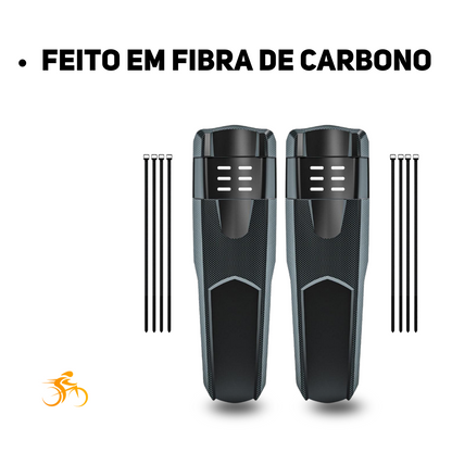 Kit Paralamas Fibra de Carbono™ | + BRINDE EXCLUSIVO
