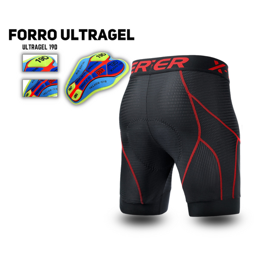Short Ultragel X-Tiger | + BRINDE EXCLUSIVO