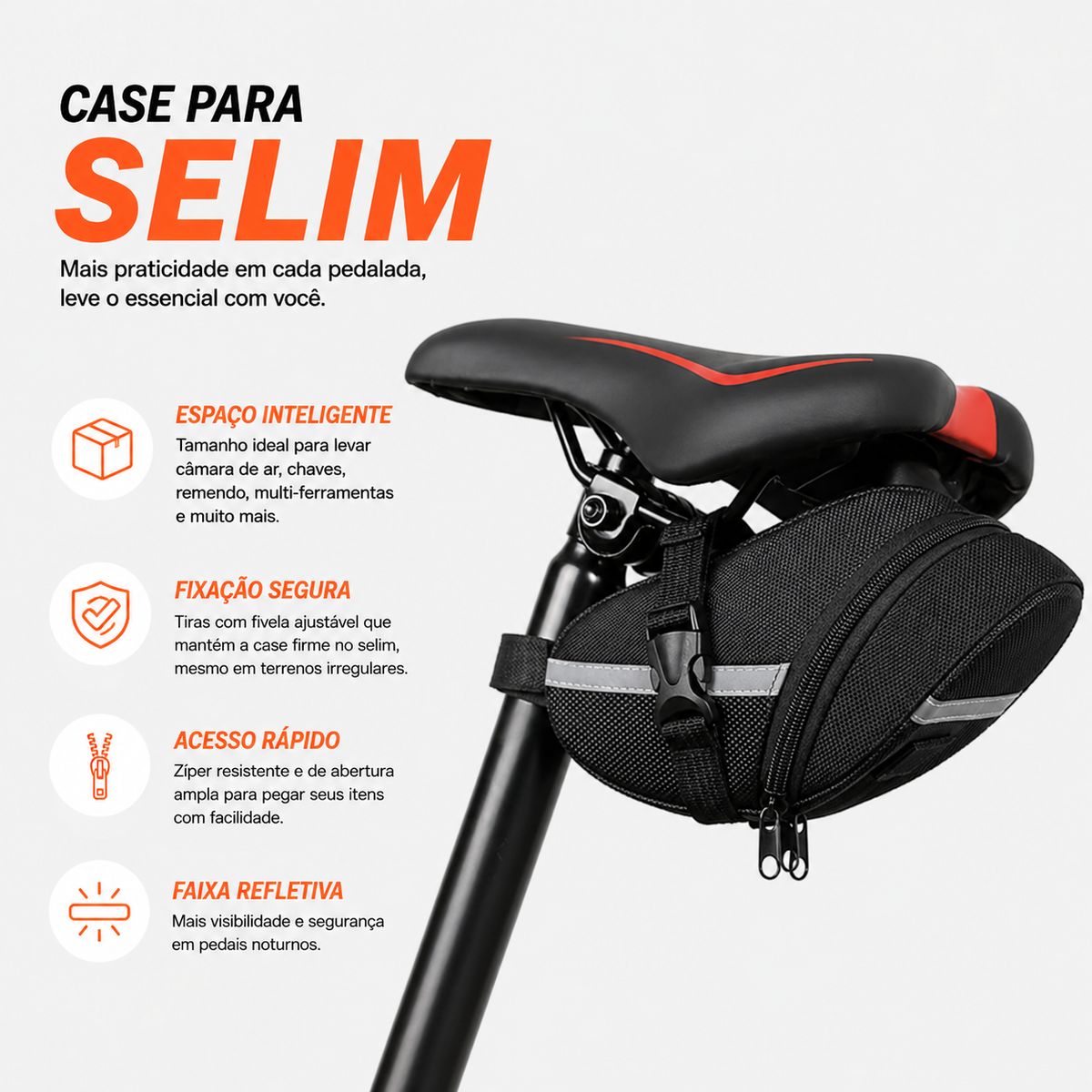 Combo Bag | Case Dianteira e Traseira + Sinalizador