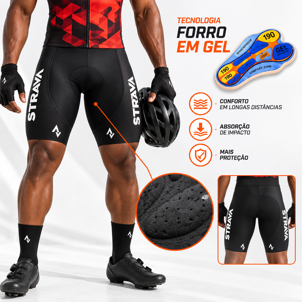 Conjunto Strava UltraGel™