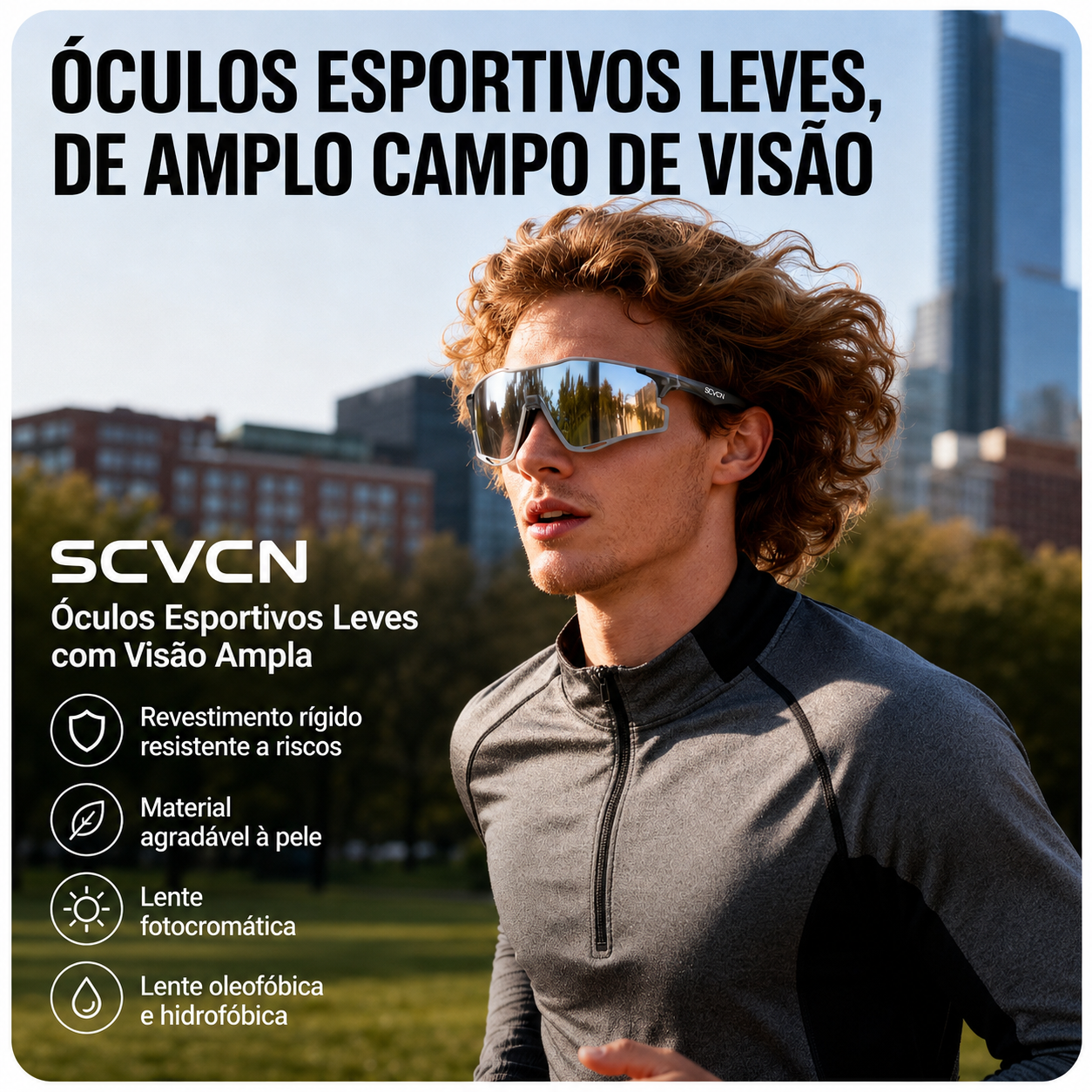 Óculos Polarizado Outdoor Sports