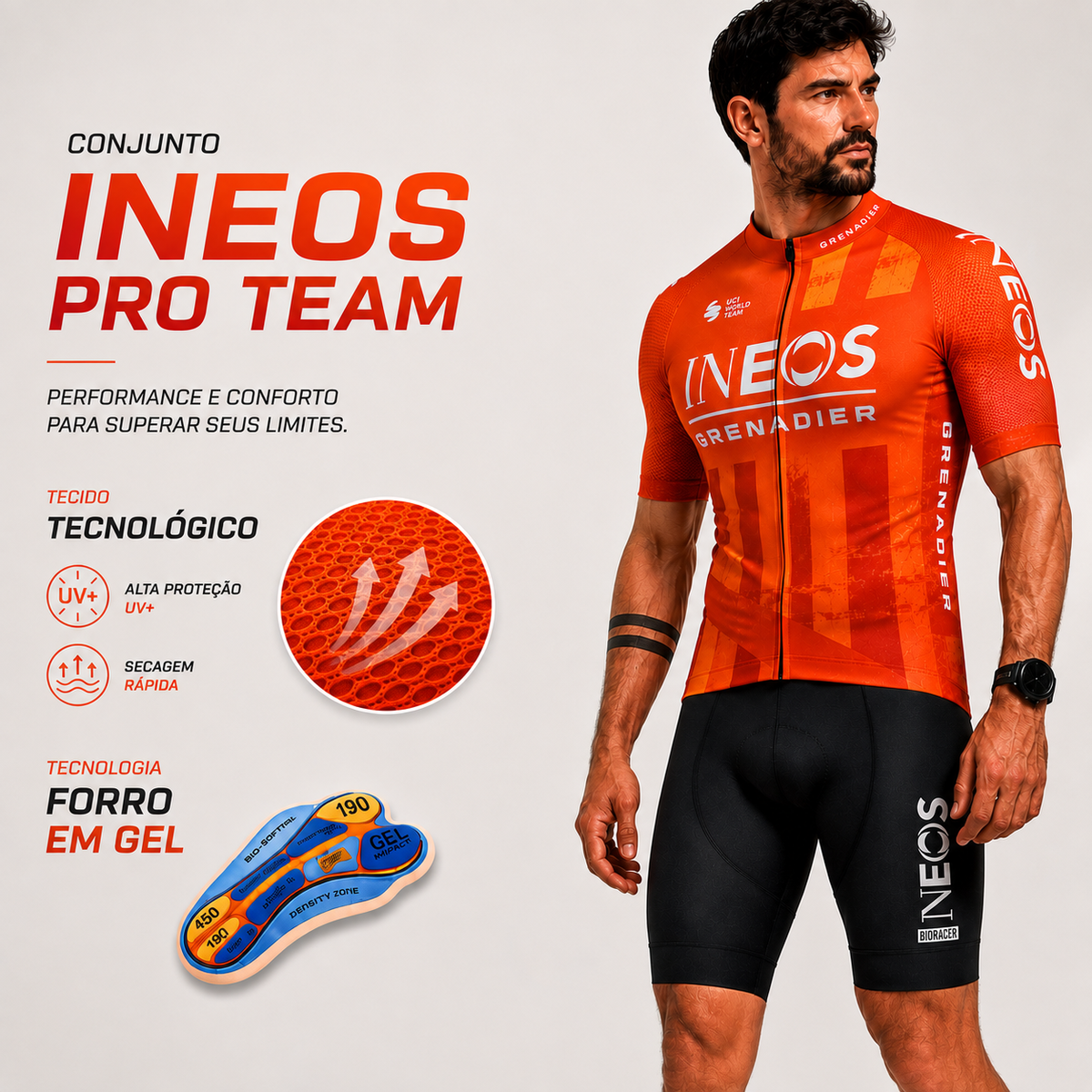 Conjunto Ineos Pro Team