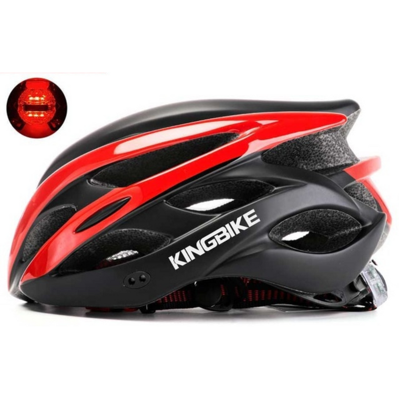 Capacete com Sinalizador KingBike