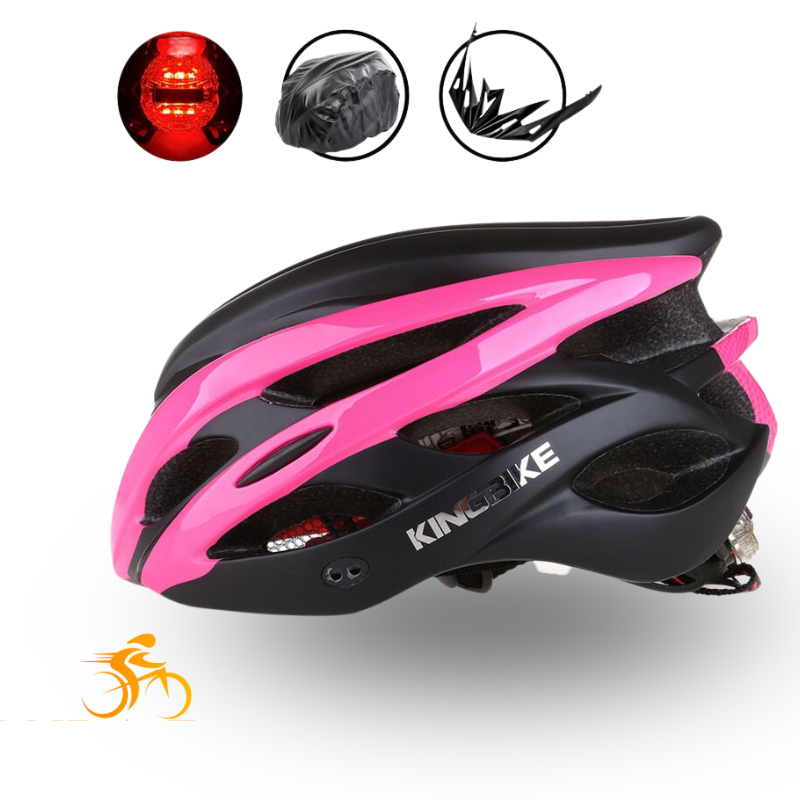 Capacete com Sinalizador KingBike