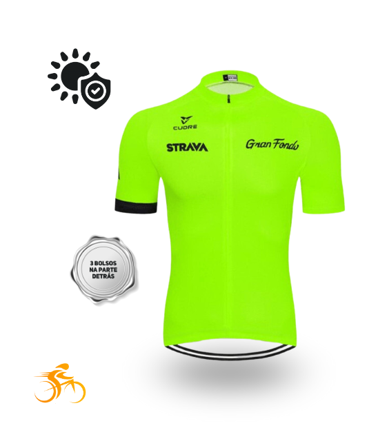 Camisa de Ciclismo Strava™