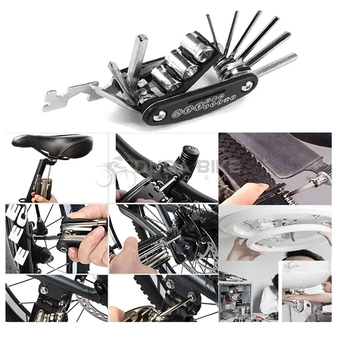 Ferramenta Portátil Cycle 16 em 1 | + BRINDE EXCLUSIVO