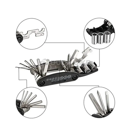 Ferramenta Portátil Cycle 16 em 1 | + BRINDE EXCLUSIVO
