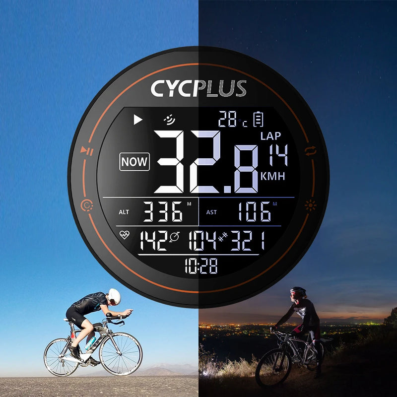 Odômetro Bluetooth e Wireless Cycplus